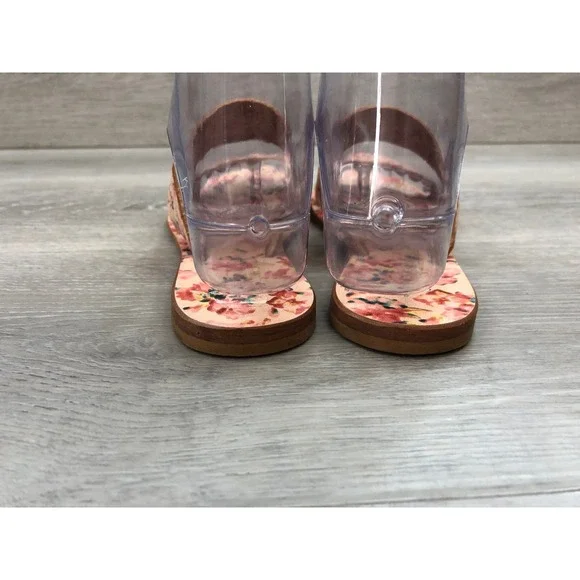 Joie Sable A La Plage Women's Leather Sandals Pink Slide 6 Slip On Italy Shoes - Picture 4 of 11